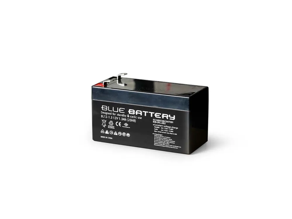 Blue Battery 12 Volt 1.3 Amper Bakımsız Kuru Akü