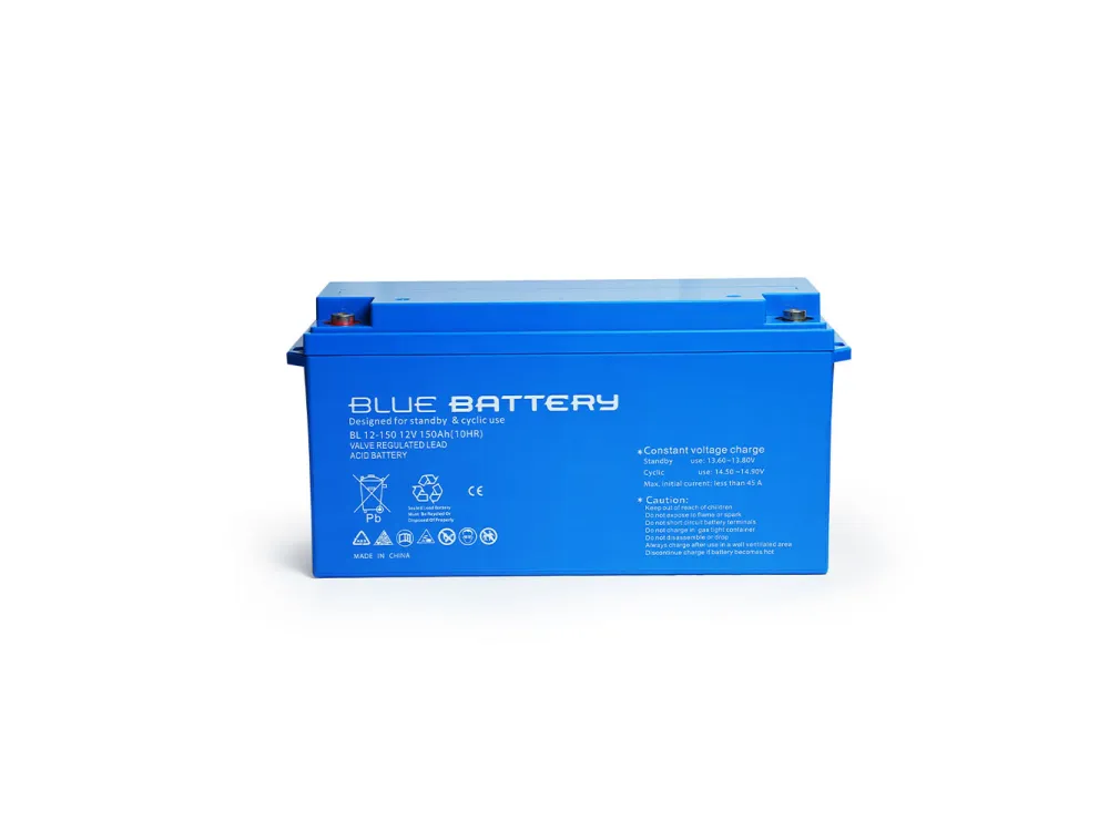 Blue Battery 12 Volt 150 Ah Bakımsız Kuru Akü