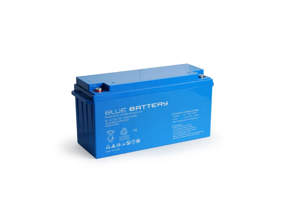 Blue Battery 12 Volt 150 Ah Bakımsız Kuru Akü