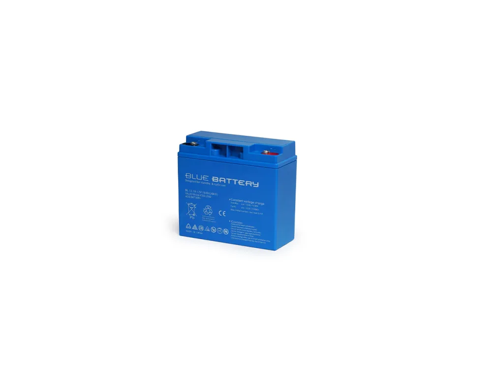 Blue Battery 12 Volt 18 Amper Bakımsız Kuru Akü