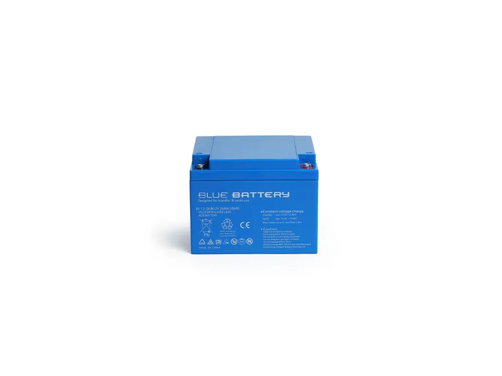 Blue Battery 12 Volt 26A Amper Bakımsız Kuru Akü