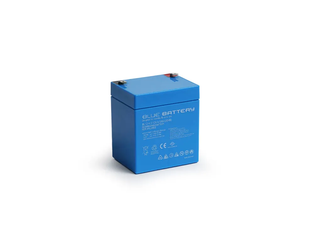 Blue Battery 12 Volt 4.5 Amper Bakımsız Kuru Akü