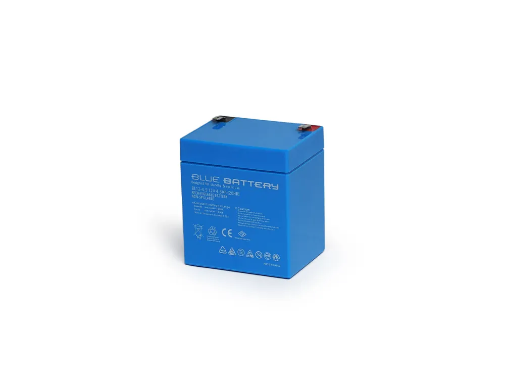 Blue Battery 12 Volt 4.5 Amper Bakımsız Kuru Akü