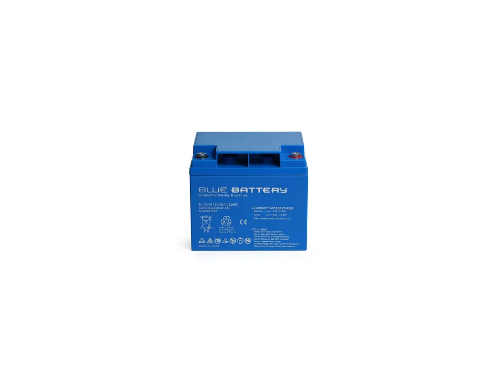 Blue Battery 12 Volt 40 Amper Bakımsız Kuru Akü