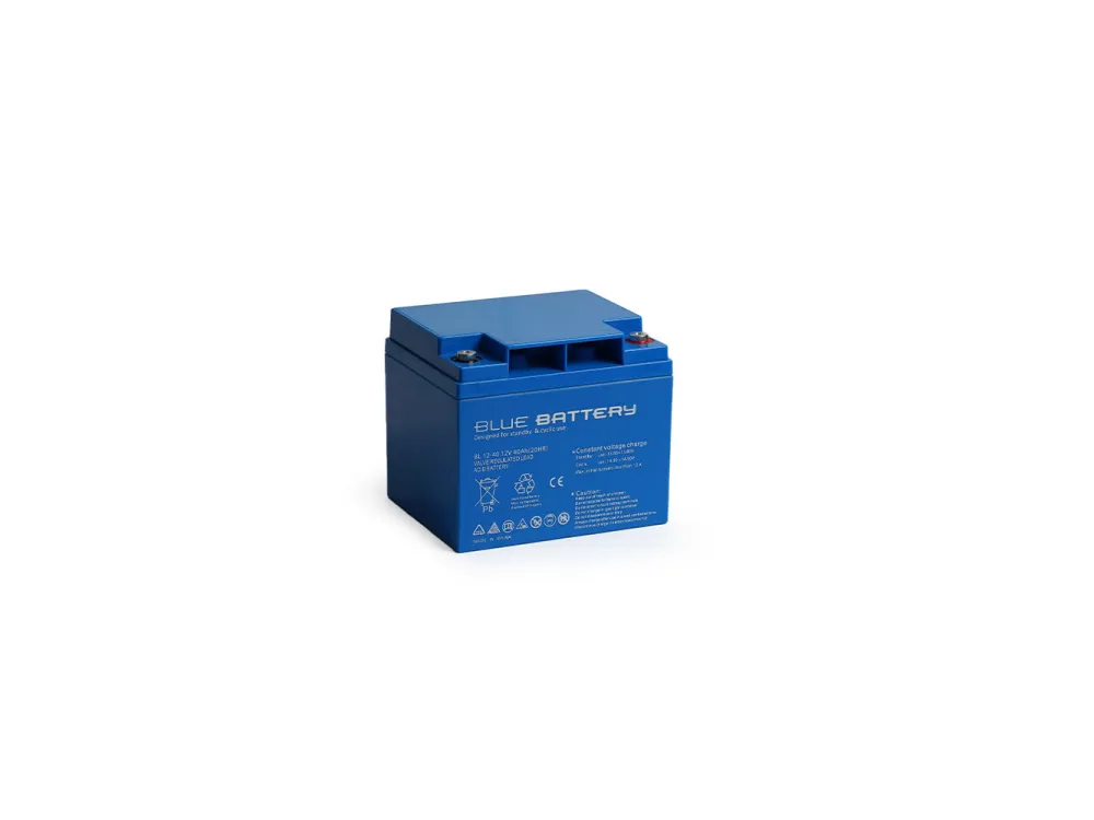 Blue Battery 12 Volt 40 Amper Bakımsız Kuru Akü