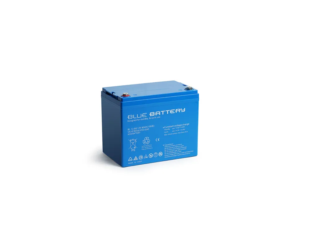 Blue Battery 12 Volt 80 Amper Bakımsız Kuru Akü
