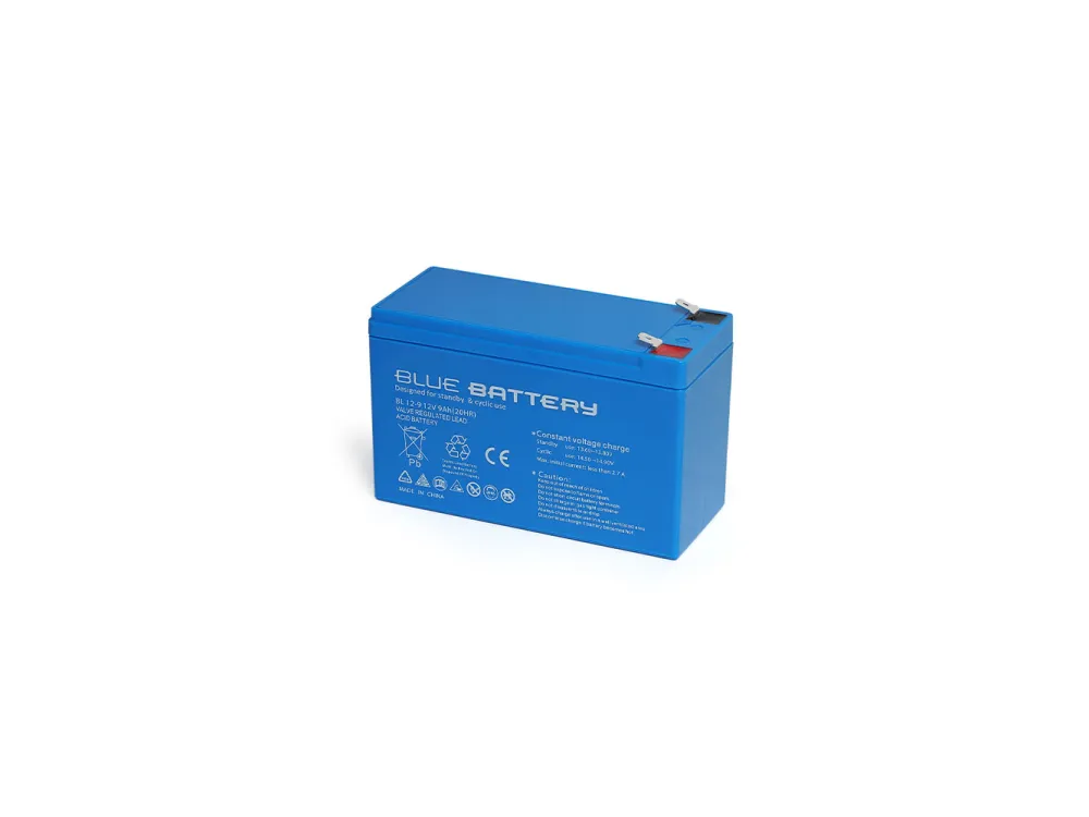 Blue Battery 12 Volt 9 Amper Bakımsız Kuru Akü